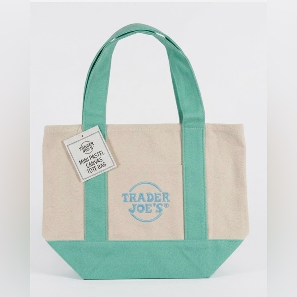 🌷Trader Joe’s Mini Canvas Tote